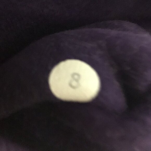 Lululemon Special Edition Scuba Hoodie Purple with Gray Trim Size 8 - Picture 12 of 12